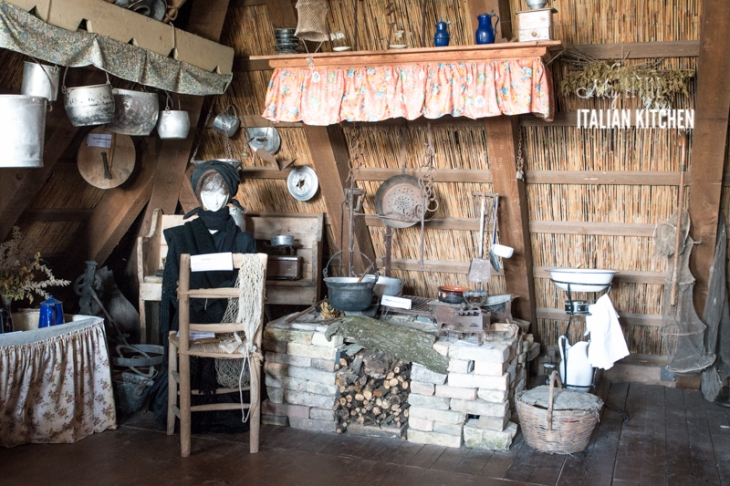 inside a hut in Marano Lagunare_