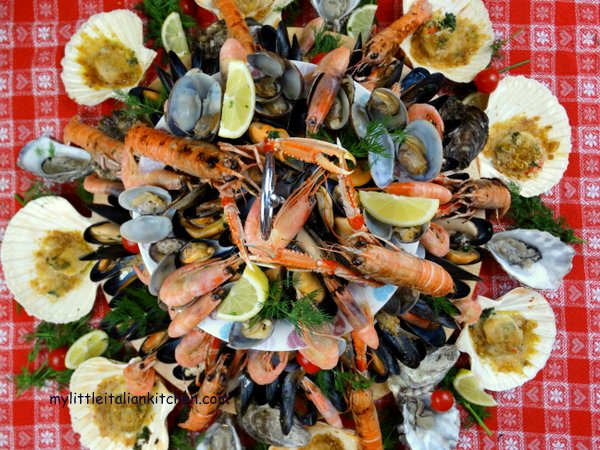 Italian seafood feast for celebrations